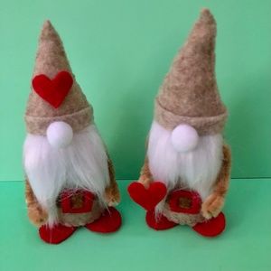 Love Gnomes felt hand-sewn